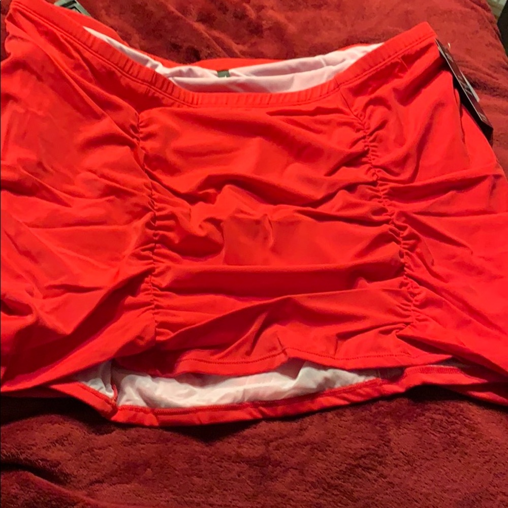 Swim skort goes with any top